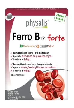 Physalis Ferro B12 Forte 45 Comprimidos