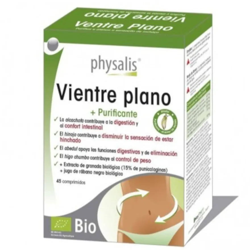 Physalis Vientre Plano Bio 45 Comprimidos