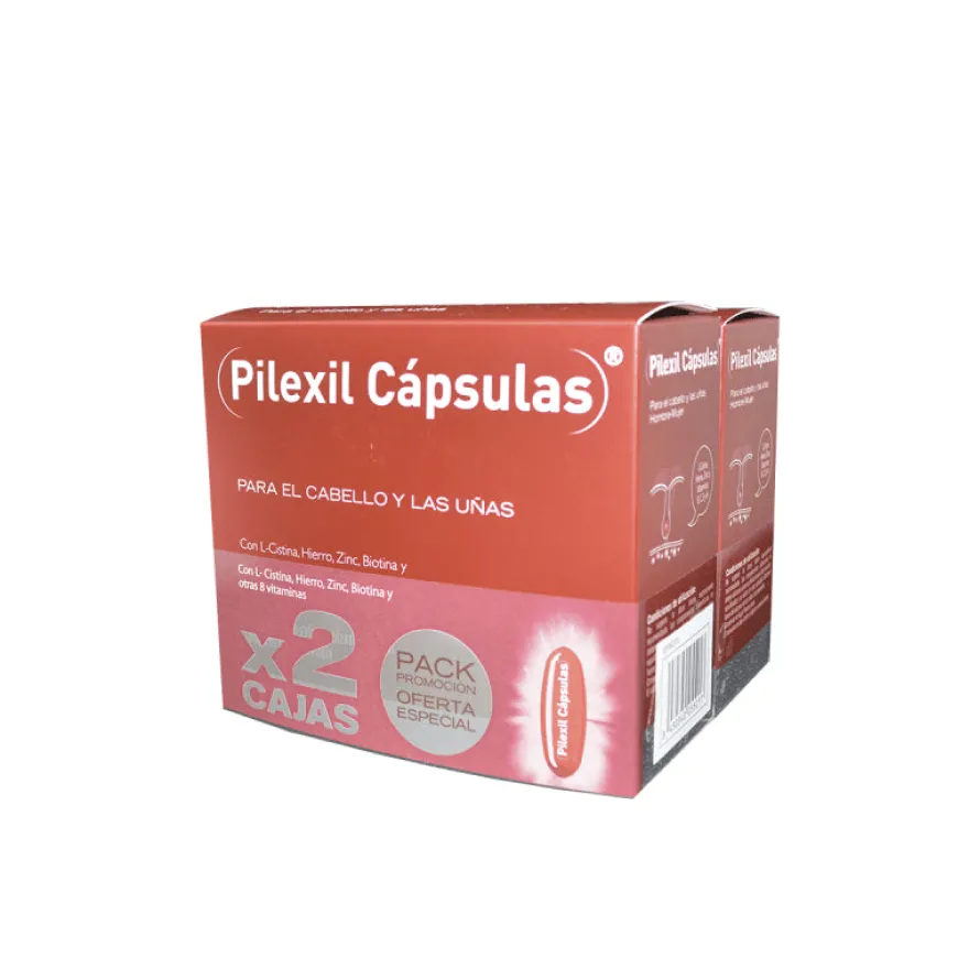 Pilexil Anticaída DUPLO 2x100 Cápsulas