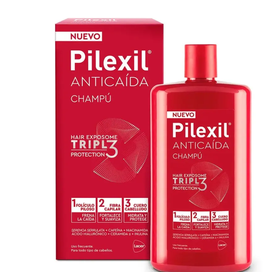 Pilexil Anticaída Triple Acción Champú 450ml