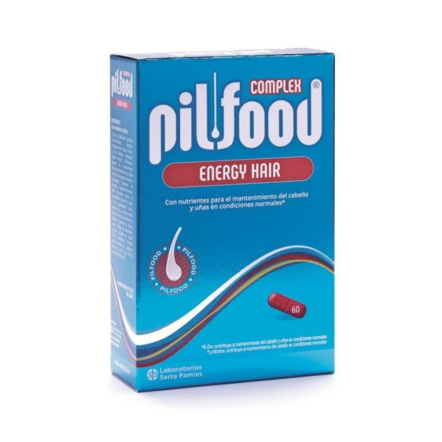 PILFOOD Complex Energy Hair 60 Comprimidos