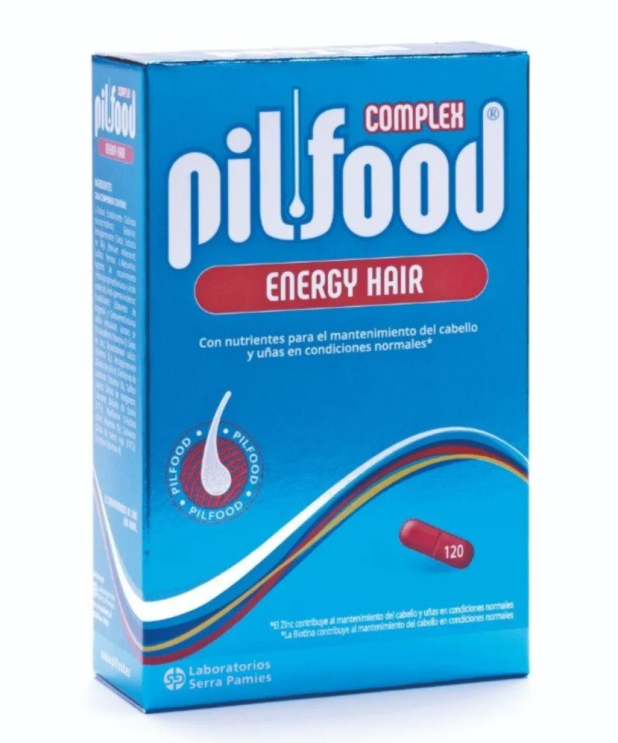 PILFOOD Complex Energy Hair 120 Comprimidos