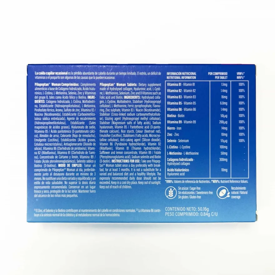 PILOPEPTAN Intensive Cabello y Uñas 30 Sobres