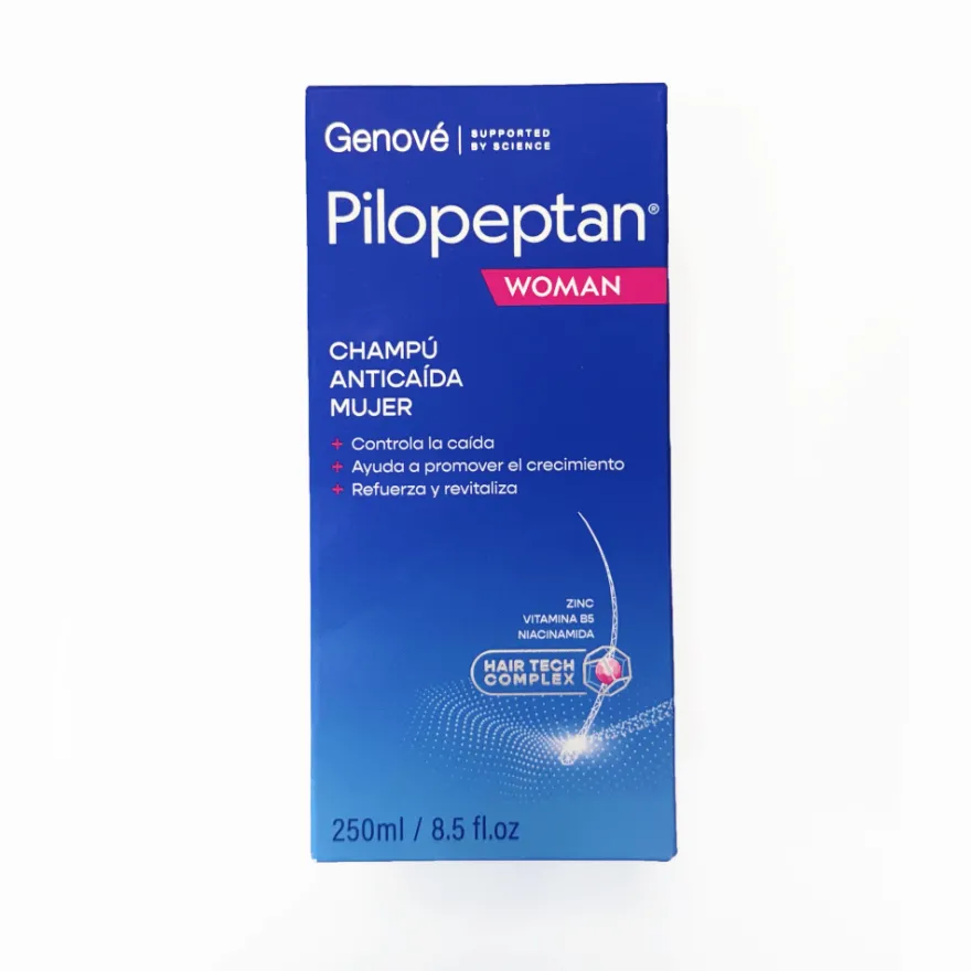 PILOPEPTAN Woman Champú Anticaída Mujer 250ml
