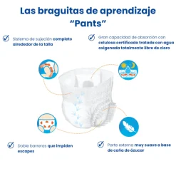 Pingo Pañales-Braguitas Ecológicos Talla 6 26 uds