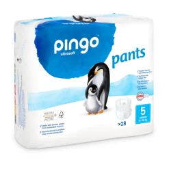 Pingo Pañales-Braguitas Ecológicos Talla 5 28 uds
