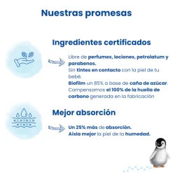 Pingo Pañales Ecológicos Talla 2 Mini 42 uds
