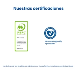 Pingo Toallitas Biodegradables sin Perfume 80 uds