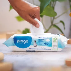 Pingo Toallitas Biodegradables sin Perfume 80 uds