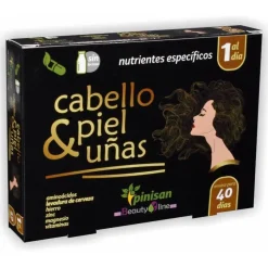 Pinisan Cabello Piel Uñas 40 Cápsulas