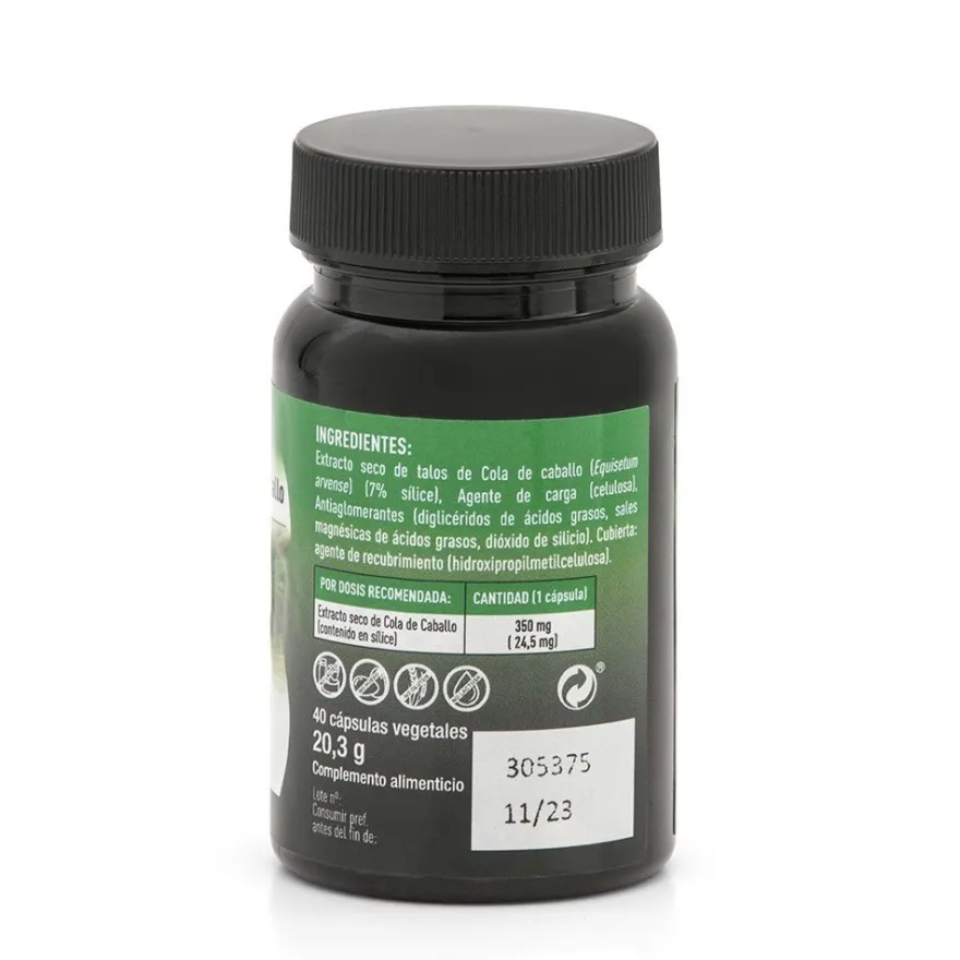 Plameca Capsudiet Cola de Caballo 40 cápsulas vegetales