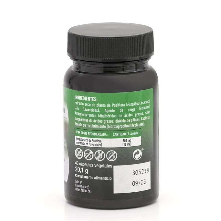 Plameca Capsudiet Pasiflora 40 cápsulas vegetales