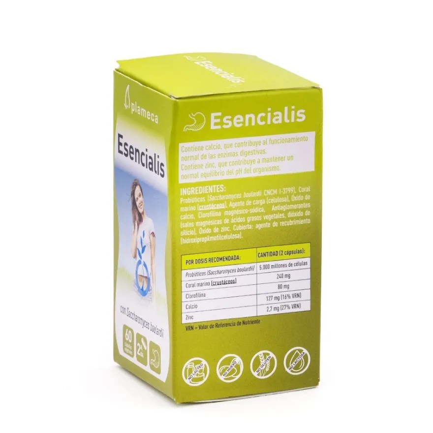 Plameca Esencialis 60 cápsulas vegetales