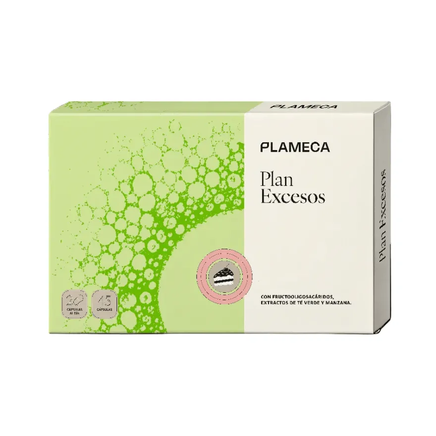Plameca Plan Excesos 45 cápsulas vegetales