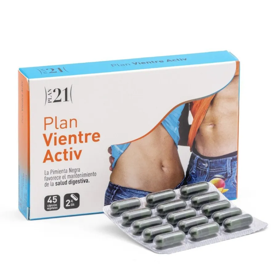 Plameca Plan Vientre Activ 45 cápsulas vegetales