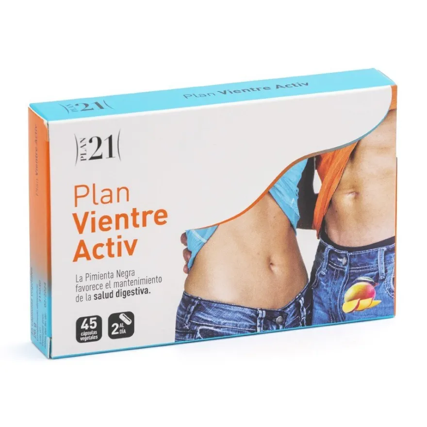 Plameca Plan Vientre Activ 45 cápsulas vegetales