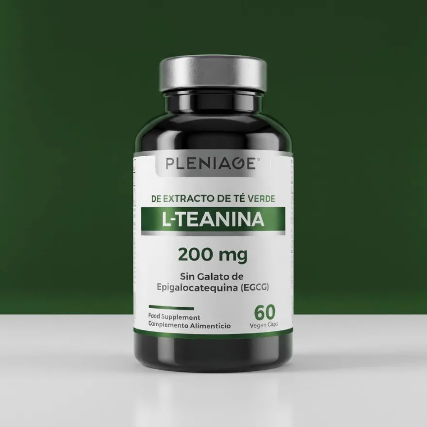 Pleniage L Teanina 200 mg 60 Cápsulas