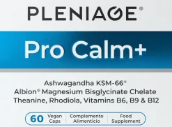 Pleniage Pro Calm+ complemento para el sistema nervioso 60 cápsulas