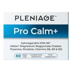 Pleniage Pro Calm+ complemento para el sistema nervioso 60 cápsulas