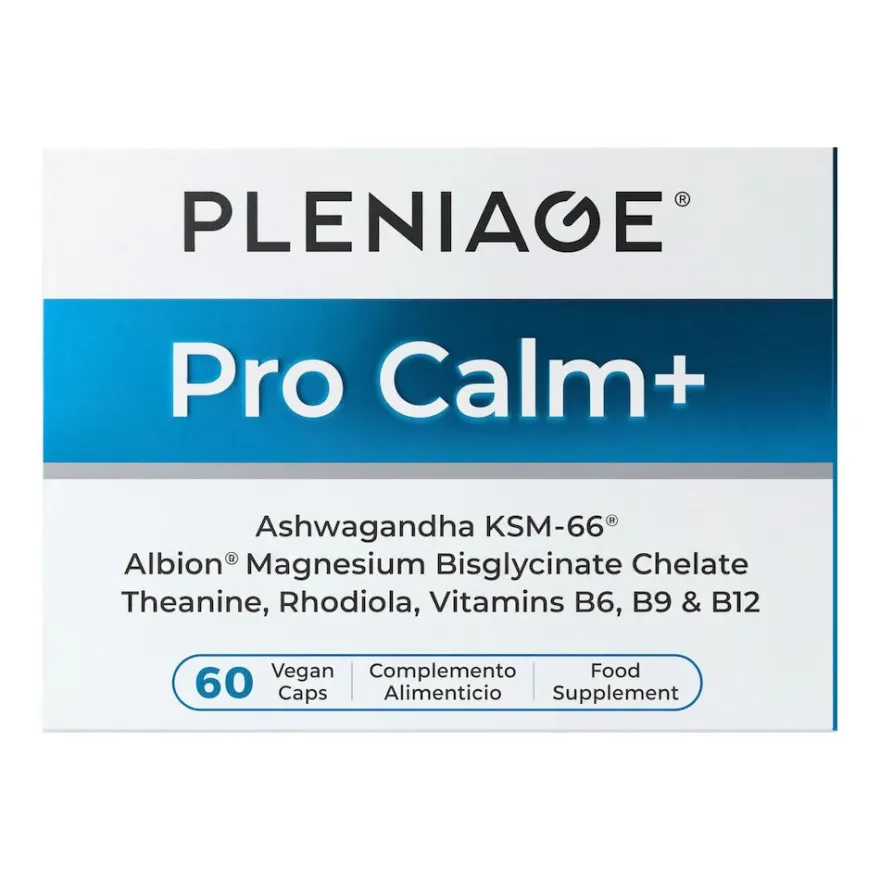 Pleniage Pro Calm+ complemento para el sistema nervioso 60 cápsulas