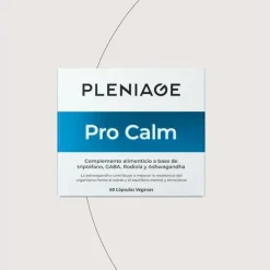 Pleniage Pro Calm+ complemento para el sistema nervioso 60 cápsulas