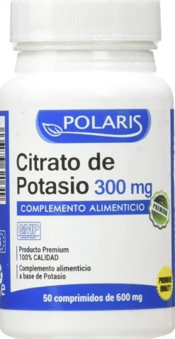 Polaris Citrato de Potasio 300 mg 50 Comprimidos