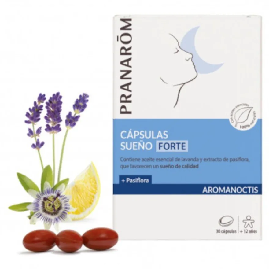 Pranarom Aromanoctis Sueño y Relajación 30 Cápsulas