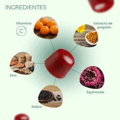 Premium Gummies Inmuno Defense+ Suplemento Defensas 60 Gominolas