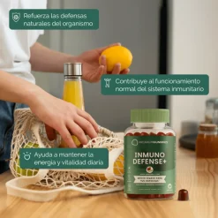 Premium Gummies Inmuno Defense+ Suplemento Defensas 60 Gominolas