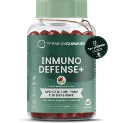 Premium Gummies Inmuno Defense+ Suplemento Defensas 60 Gominolas