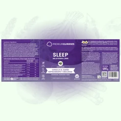 Premium Gummies Sleep Suplemento Melatonina 60 Gominolas