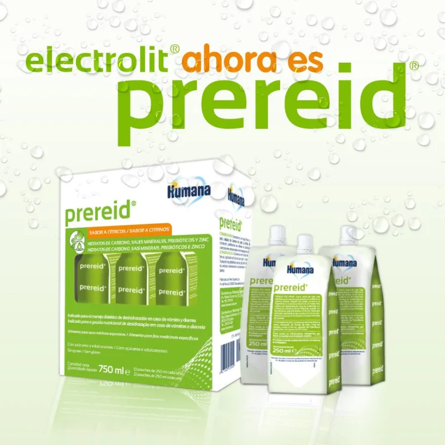 Prereid Solución Rehidratación Oral 3 x 250ml