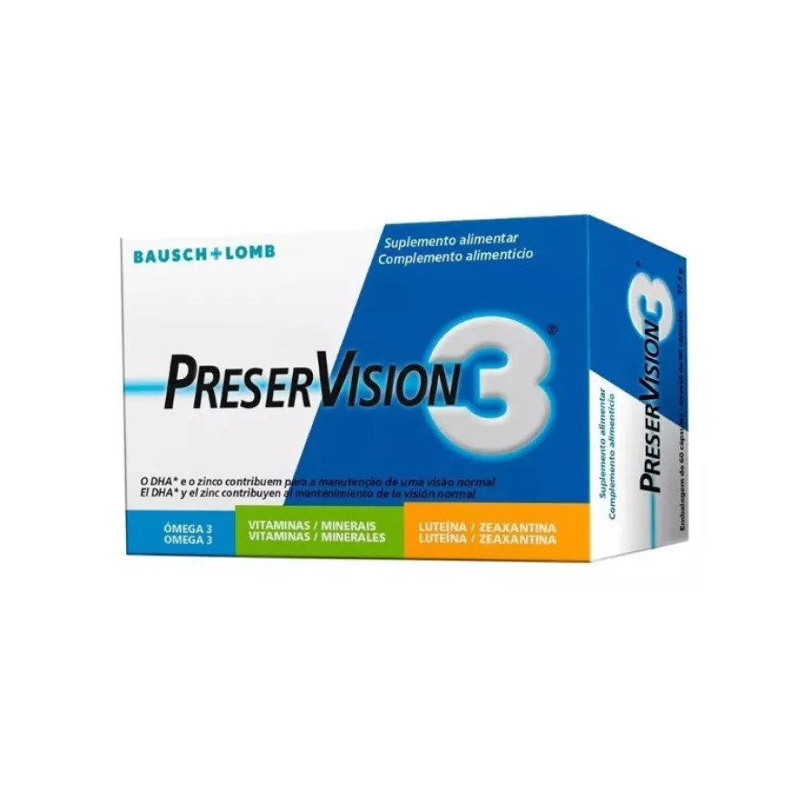 Preservision 3 60 cápsulas