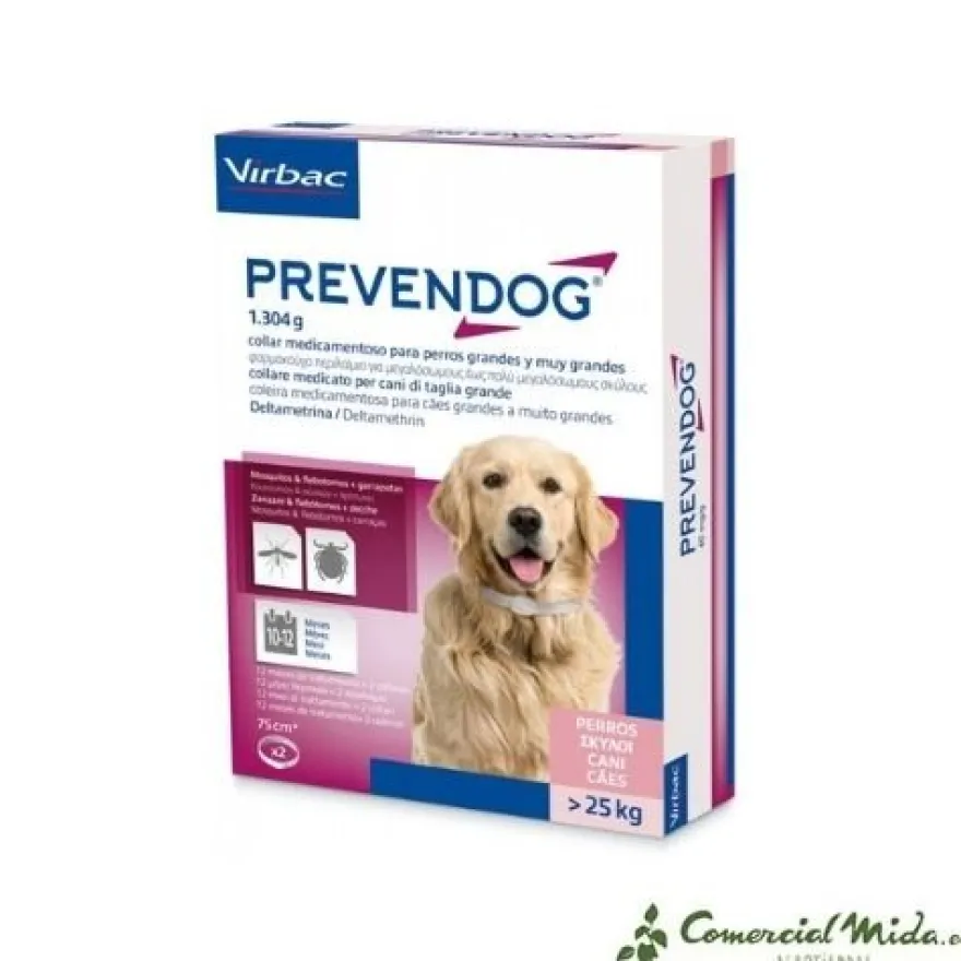 Prevendog Collar Antiparasitario 75 cm 2 collares