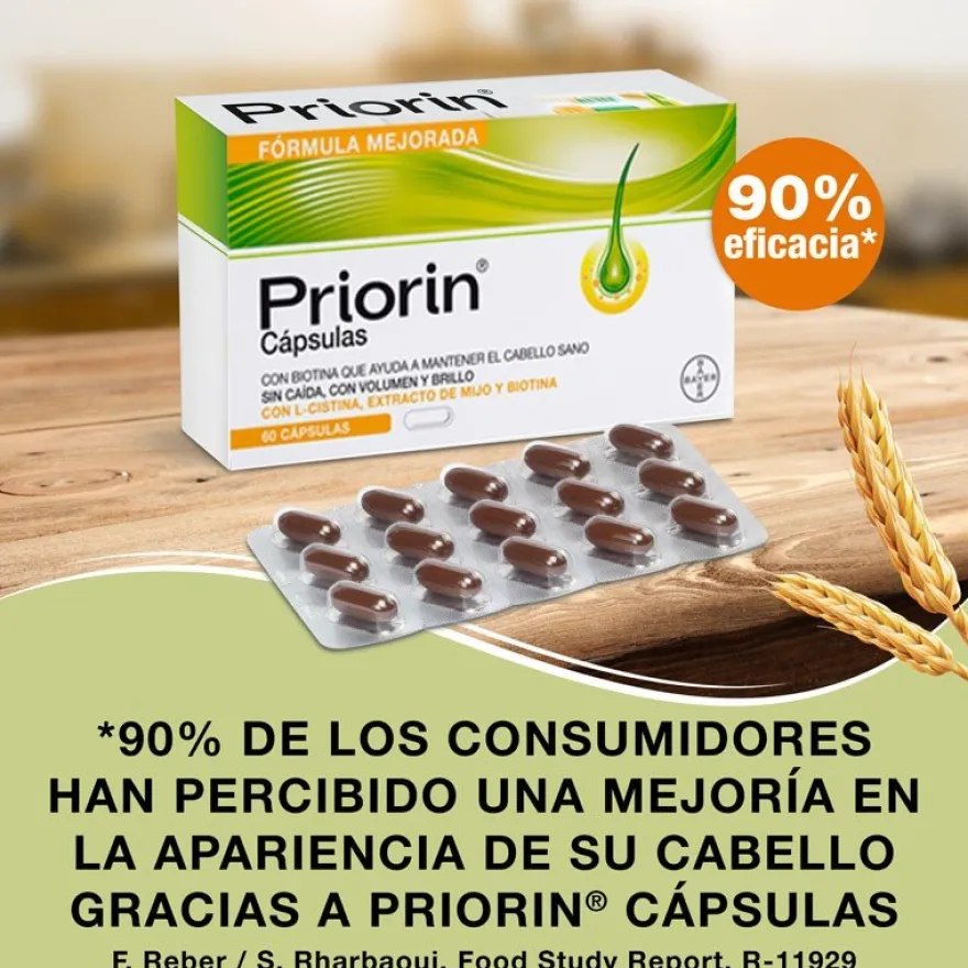 PRIORIN Cuádruplo 4x60, 240 cápsulas