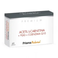 Prisma Natural Acetil L-Carnitina + PQQ + Coenzima Q10 60 Cápsulas