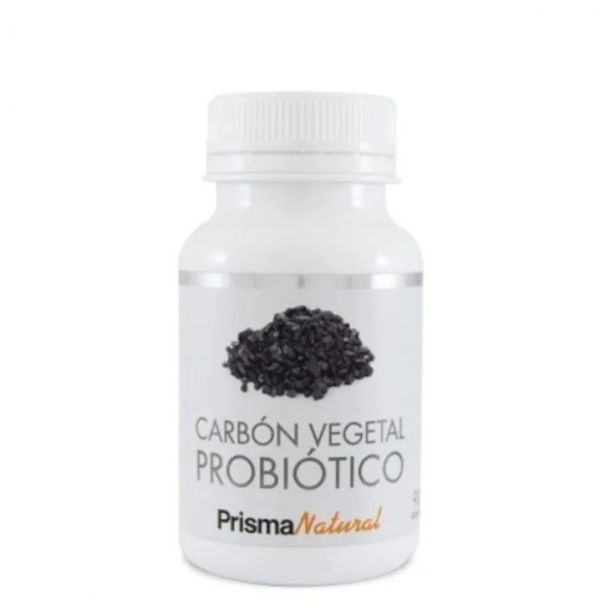 Prisma Natural Carbón Vegetal Probiótico 550 mg 90 Cápsulas