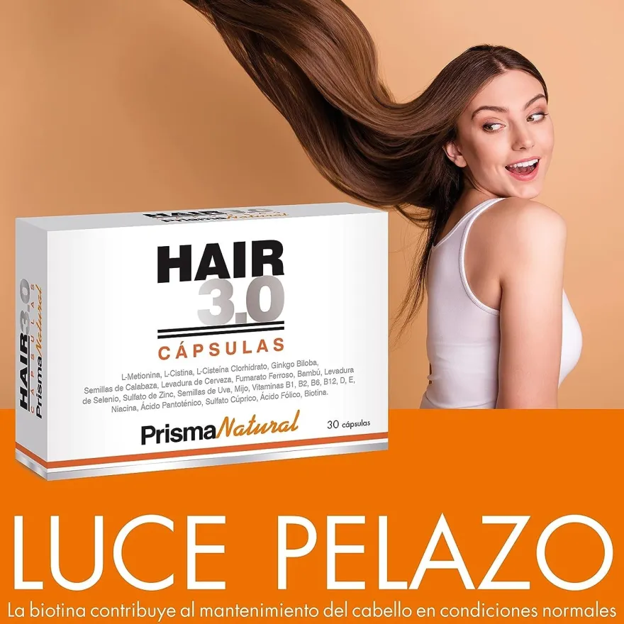 Prisma Natural Hair 3 0 & Skin 30 Cápsulas
