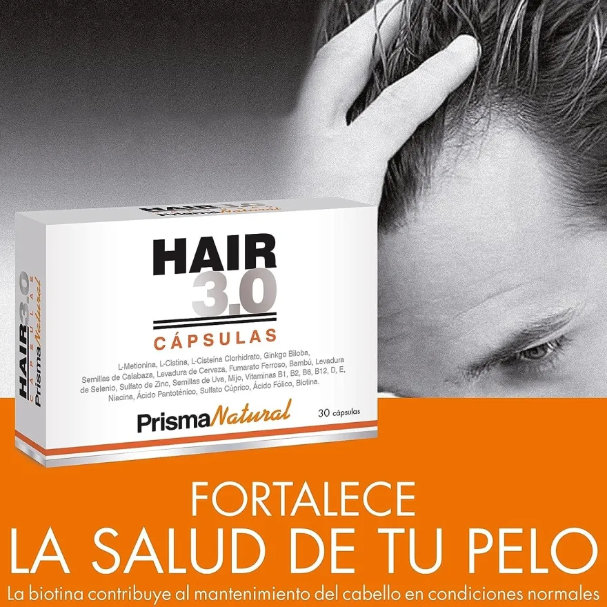 Prisma Natural Hair 3 0 & Skin 30 Cápsulas