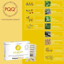 Prisma Natural Memory Level 743 mg 30 Cápsulas
