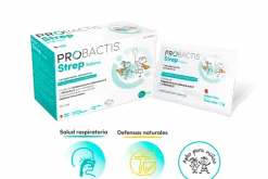 Probactis Strep Kids Complemento Alimenticio Fresa 30 sobres