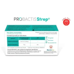 Probactis Strep Pastillas para Chupar Fresa 30 tabletas