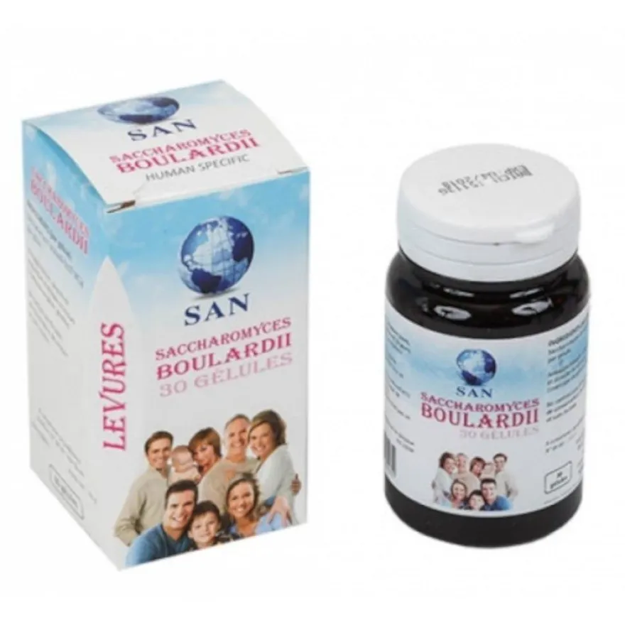 Probioticos San Saccharomyces Boulardi 30 Cápsulas