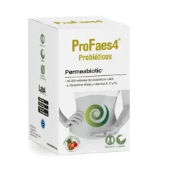 ProFaes4 Probióticos Permeabiotic Adultos Sabor Frutas Tropicales