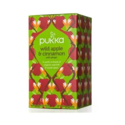 Pukka Infusión Orgánica Manzana, Canela y Jengibre 20 Filtros