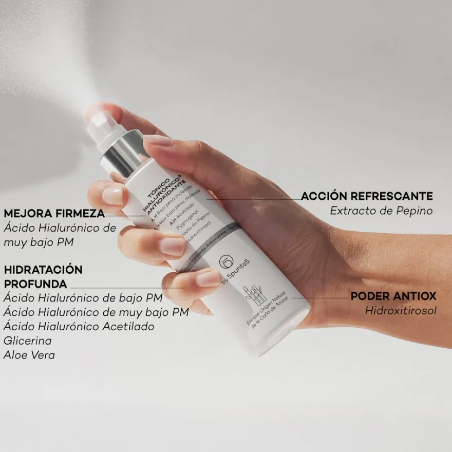 5punto5 Tónico Hialurónico 3 Antioxidante 125ml