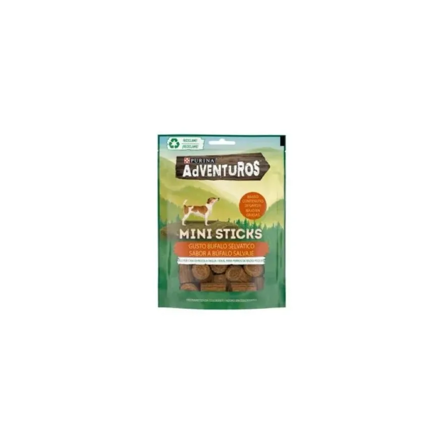 Purina Adventuros Mini Sticks Bufalo Salvaje 6x90g