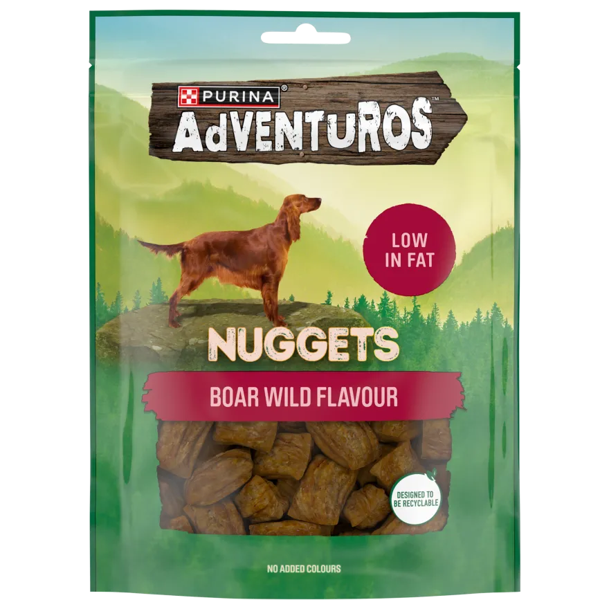 Purina Adventuros Nuggets Jabali Salvaje 4x300g