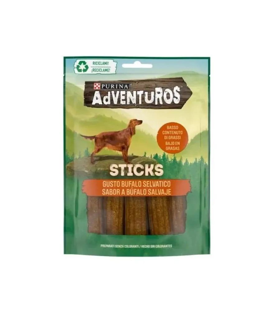 Purina Adventuros Sticks Bufalo Salvaje 6x120g