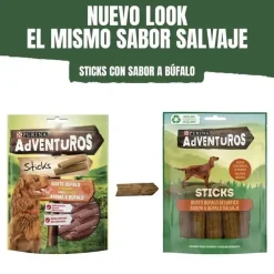 Purina Adventuros Sticks Bufalo Salvaje 6x120g